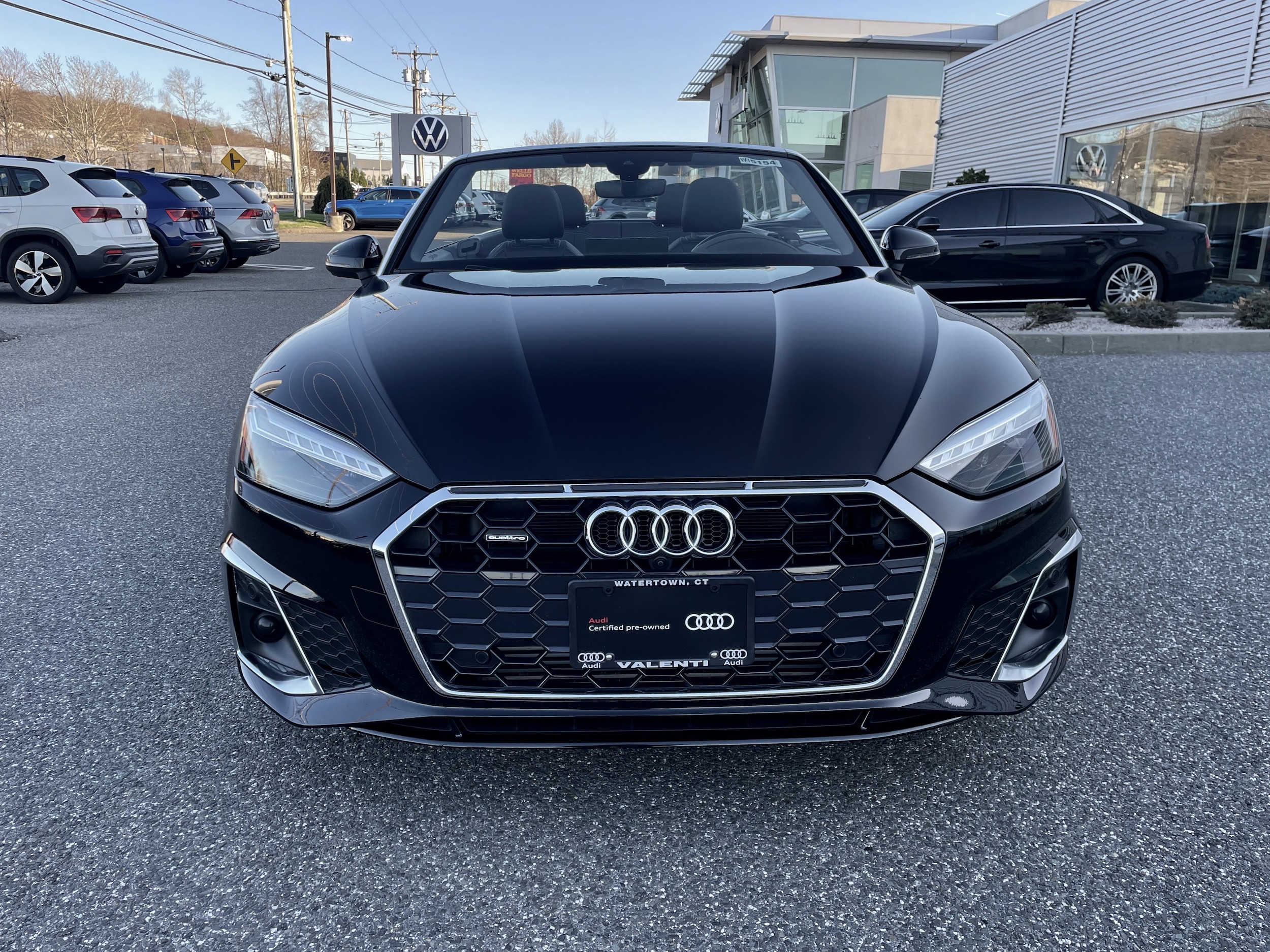 Certified 2023 Audi A5 Cabriolet Premium Plus with VIN WAU4AGF56PN006079 for sale in Watertown, CT