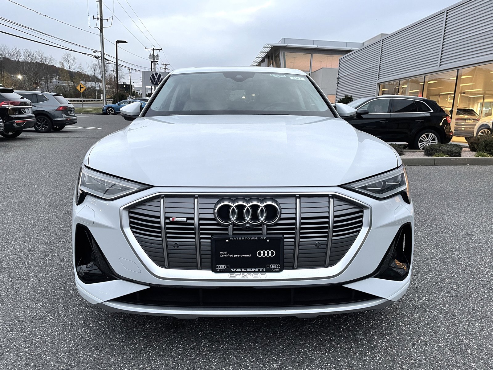 Used 2021 Audi e-tron Sportback Prestige with VIN WA13AAGE8MB006330 for sale in Watertown, CT