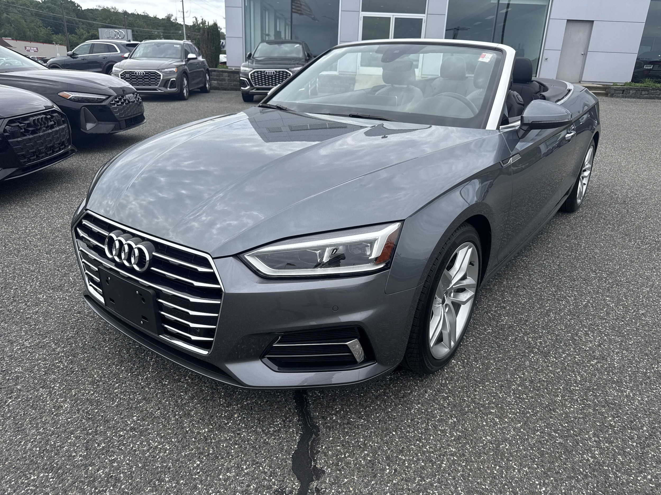 Used 2019 Audi A5 Cabriolet Premium Plus with VIN WAUYNGF57KN009846 for sale in Watertown, CT