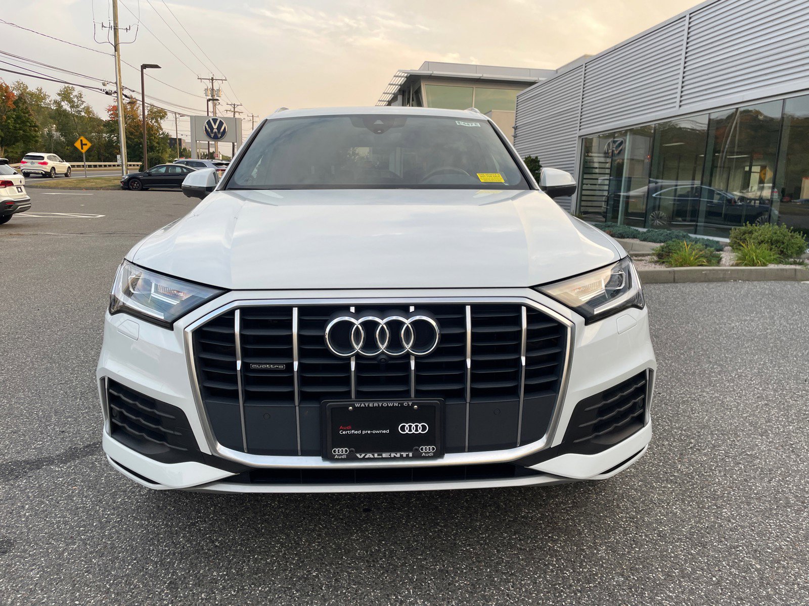 Certified 2021 Audi Q7 Premium with VIN WA1AJAF78MD014197 for sale in Watertown, CT