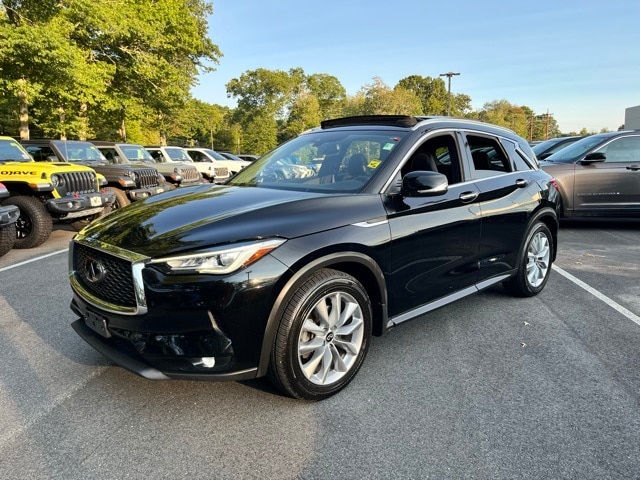 Used 2019 INFINITI QX50 Luxe with VIN 3PCAJ5M37KF132163 for sale in Mystic, CT