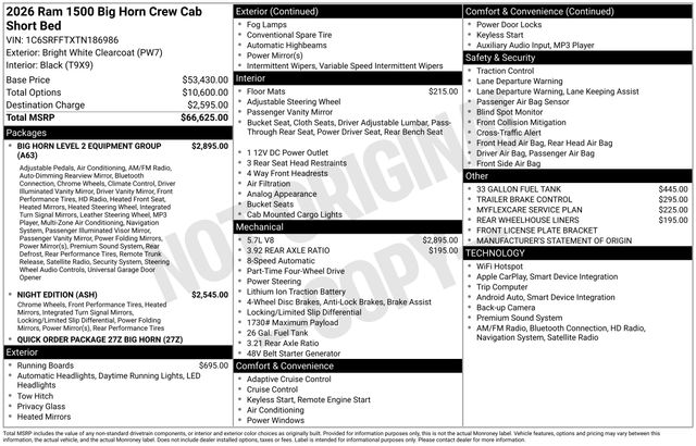 2026 RAM 1500 Big Horn/Lone Star - Photo 12