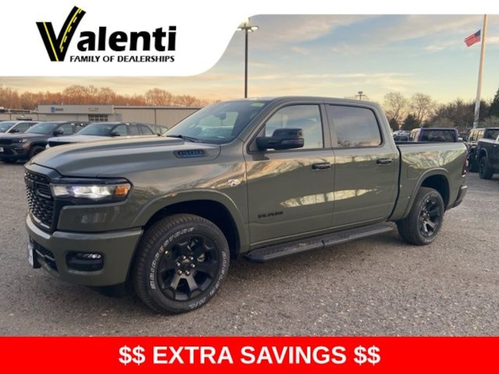 New 2026 Ram 1500 Big Horn Crew Cab 4x4 5'7" Pickup