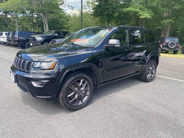 Used 2021 Jeep Grand Cherokee 80th Edition with VIN 1C4RJFBG9MC842552 for sale in Mystic, CT