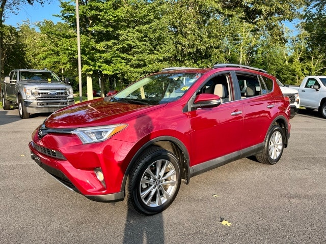 Used 2018 Toyota RAV4 Limited with VIN 2T3DFREV3JW843440 for sale in Mystic, CT