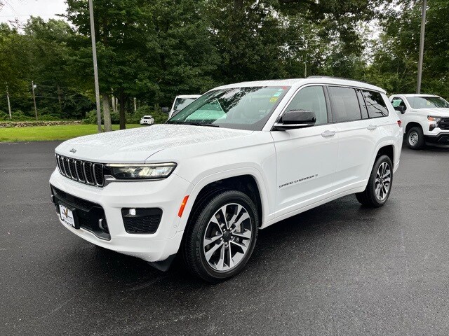 Used 2021 Jeep Grand Cherokee L Overland with VIN 1C4RJKDG9M8159128 for sale in Mystic, CT