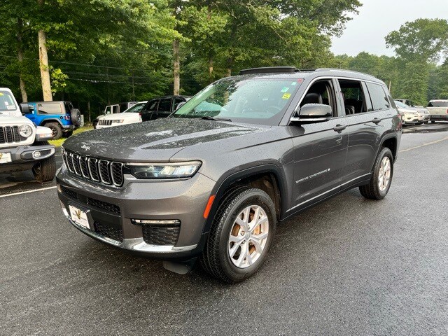 Used 2021 Jeep Grand Cherokee L Limited with VIN 1C4RJKBGXM8139215 for sale in Mystic, CT