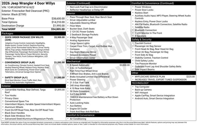 2026 Jeep Wrangler 4-Door Willys - Photo 11