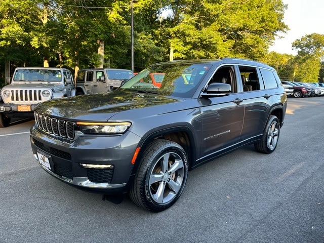 Used 2021 Jeep Grand Cherokee L Limited with VIN 1C4RJKBG7M8195208 for sale in Mystic, CT