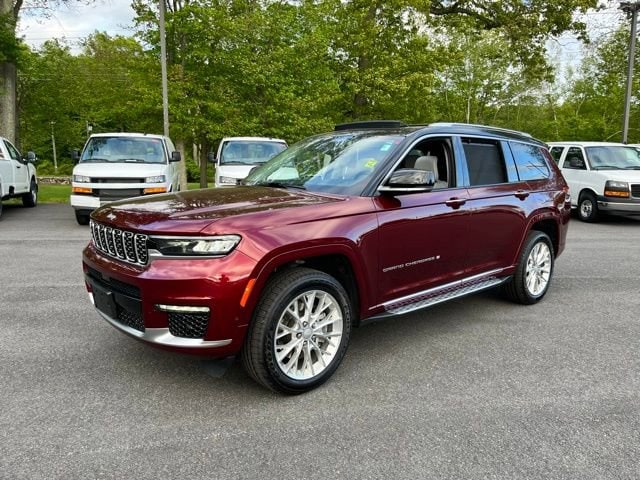 Used 2021 Jeep Grand Cherokee L Summit with VIN 1C4RJKEG7M8198993 for sale in Mystic, CT