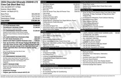 2026 Chevrolet Silverado 2500 HD LTZ Truck