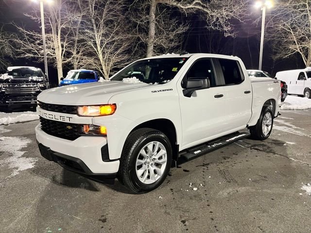Used 2021 Chevrolet Silverado 1500 Custom with VIN 3GCPYBEK3MG472725 for sale in Mystic, CT