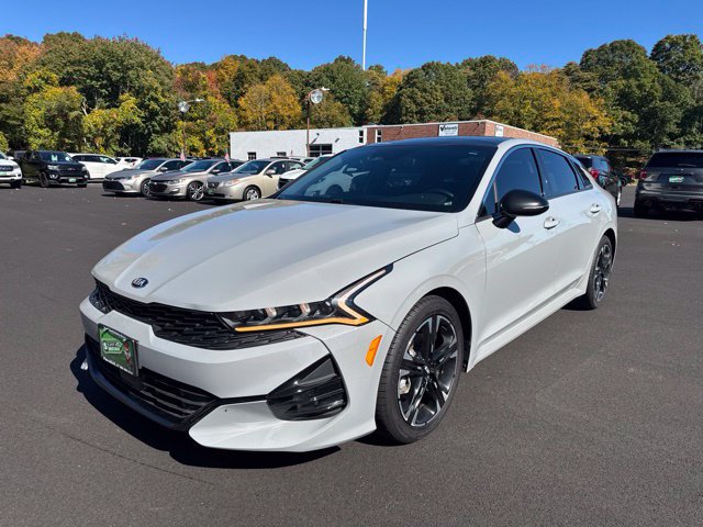 Used 2021 Kia K5 GT-Line with VIN 5XXG64J27MG078297 for sale in Stonington, CT