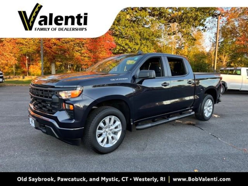 Used 2022 Chevrolet Silverado 1500 Custom Truck Crew Cab