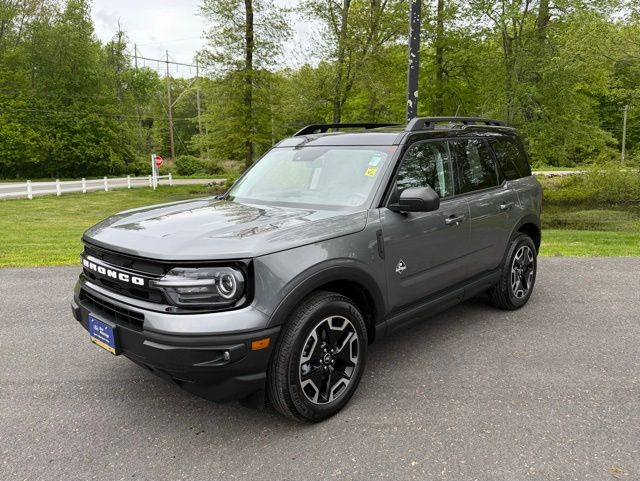 Certified 2024 Ford Bronco Sport Outer Banks with VIN 3FMCR9C60RRE50554 for sale in Mystic, CT