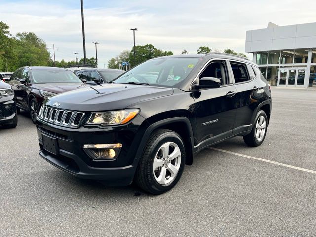 Used 2019 Jeep Compass Latitude with VIN 3C4NJDBB6KT704458 for sale in Stonington, CT