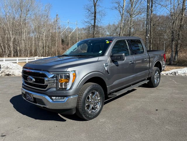 Used 2022 Ford F-150 XLT with VIN 1FTEW1EP3NKF09656 for sale in Mystic, CT