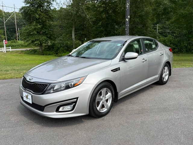 Used 2015 Kia Optima LX with VIN 5XXGM4A75FG464091 for sale in Stonington, CT
