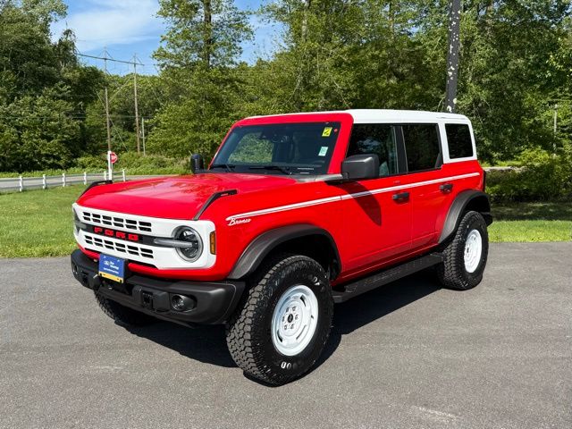 Used 2023 Ford Bronco 4-Door Heritage Editon with VIN 1FMDE4DHXPLA39967 for sale in Mystic, CT
