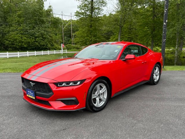 Used 2024 Ford Mustang EcoBoost with VIN 1FA6P8TH6R5100583 for sale in Mystic, CT