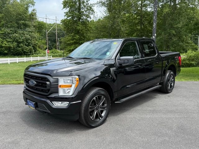 Used 2022 Ford F-150 XLT with VIN 1FTEW1EP5NFA38845 for sale in Mystic, CT