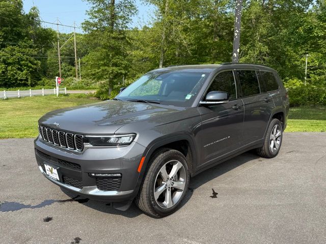 Used 2021 Jeep Grand Cherokee L Limited with VIN 1C4RJKBG5M8191027 for sale in Mystic, CT