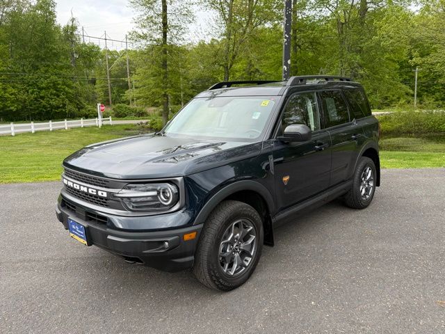 Certified 2023 Ford Bronco Sport Badlands with VIN 3FMCR9D97PRD37318 for sale in Mystic, CT