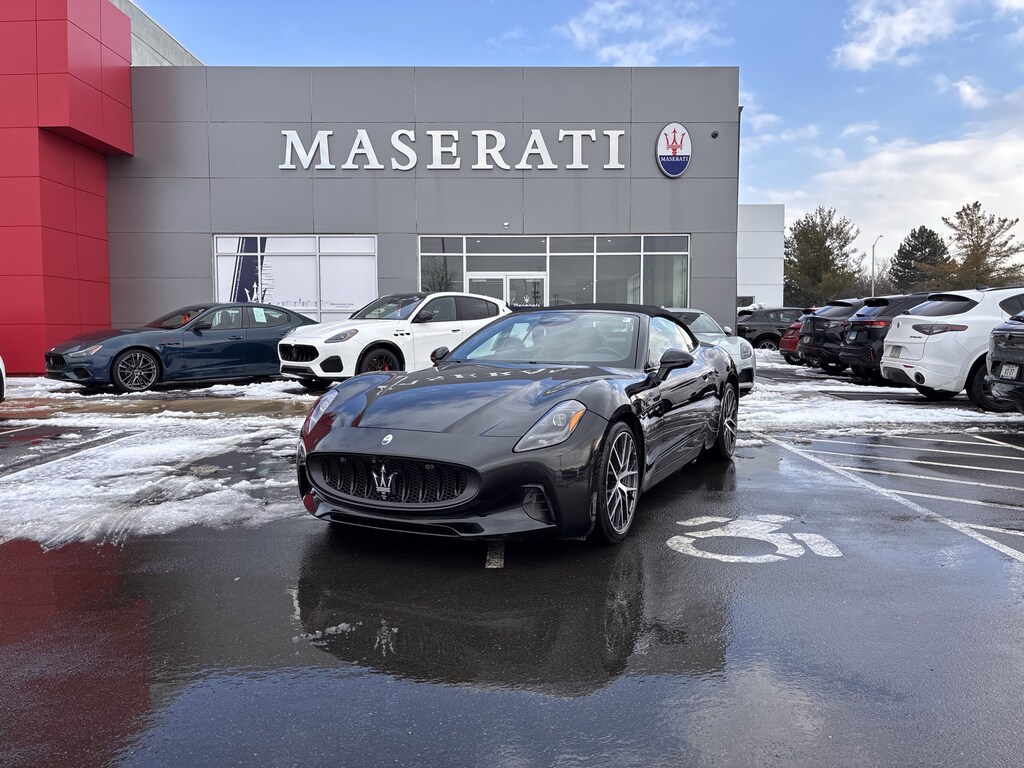 Certified 2024 Maserati Grancabrio Folgore Trofeo 3.0L