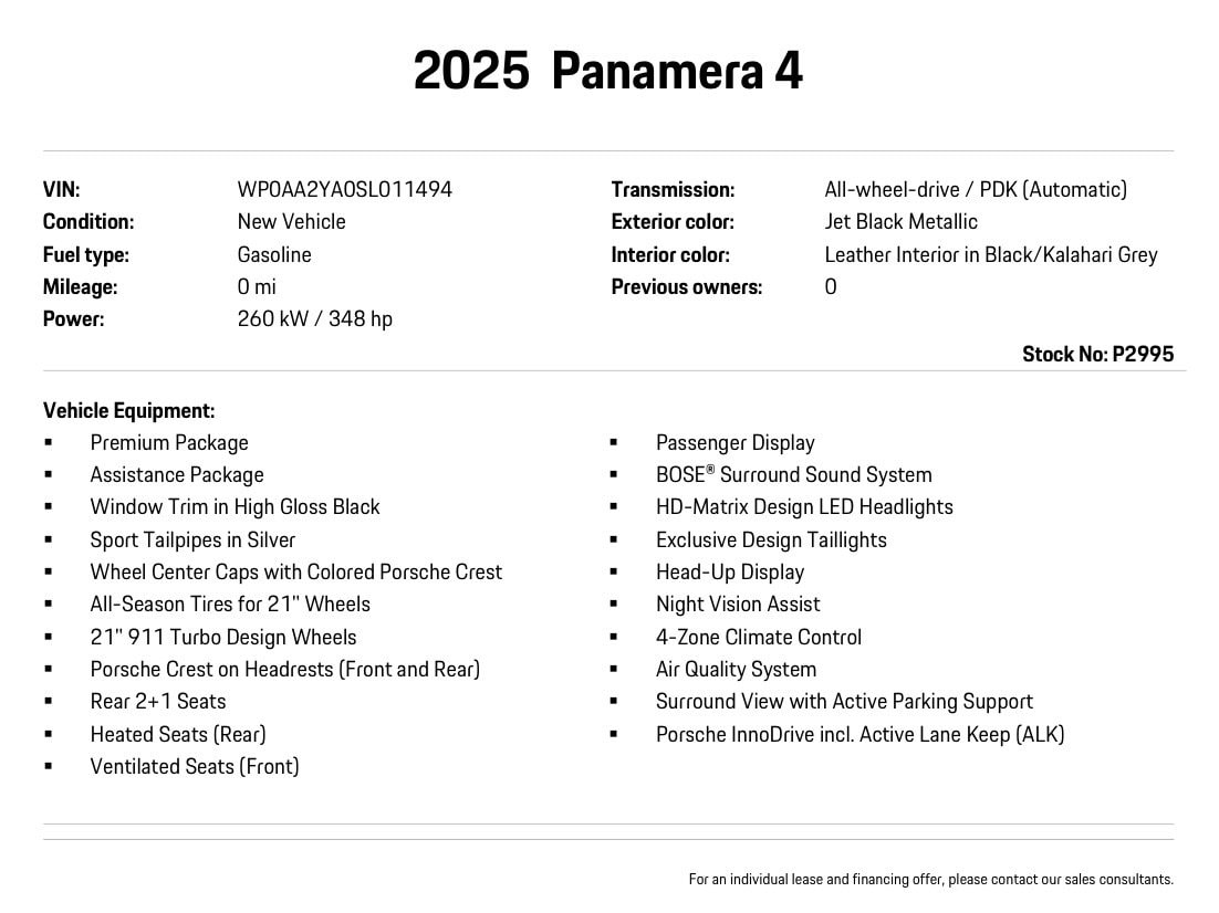 2025 Porsche Panamera Base - Photo 13