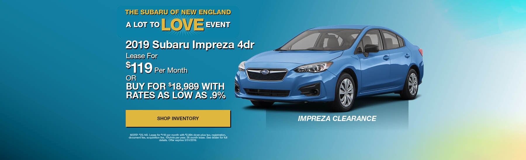 Valenti Subaru Westerly, RI New & Used Subaru Dealership