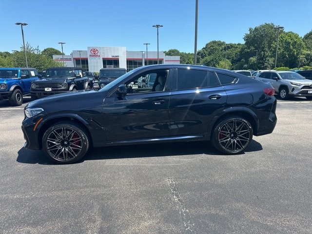 Used 2021 BMW X6 M Base with VIN 5YMCY0C05M9H35912 for sale in Mystic, CT