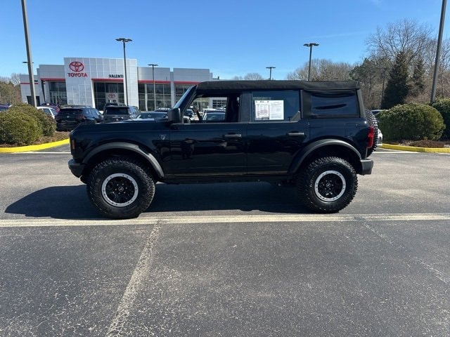 Used 2023 Ford Bronco 4-Door Base with VIN 1FMDE5DH7PLB25291 for sale in Westerly, RI