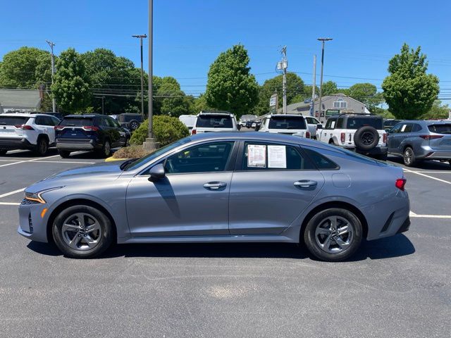 Used 2022 Kia K5 LXS with VIN 5XXG14J21NG107938 for sale in Westerly, RI