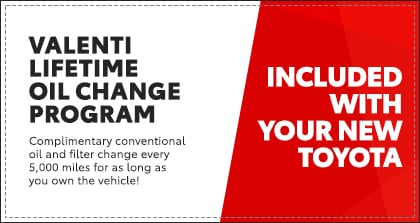 Service Specials | Valenti Toyota