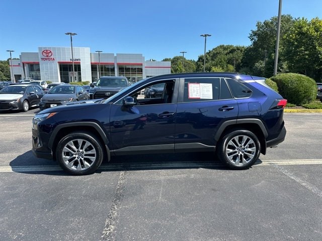 Used 2022 Toyota RAV4 XLE Premium with VIN 2T3A1RFV6NW304574 for sale in Westerly, RI