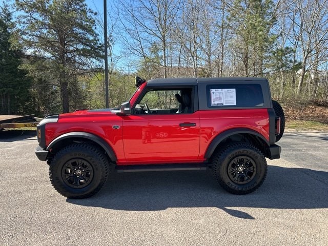 Used 2022 Ford Bronco 2-Door Wildtrak with VIN 1FMDE5CP8NLB53106 for sale in Westerly, RI