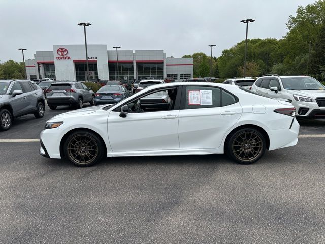 Certified 2023 Toyota Camry SE Nightshade with VIN 4T1T11AK6PU105611 for sale in Westerly, RI