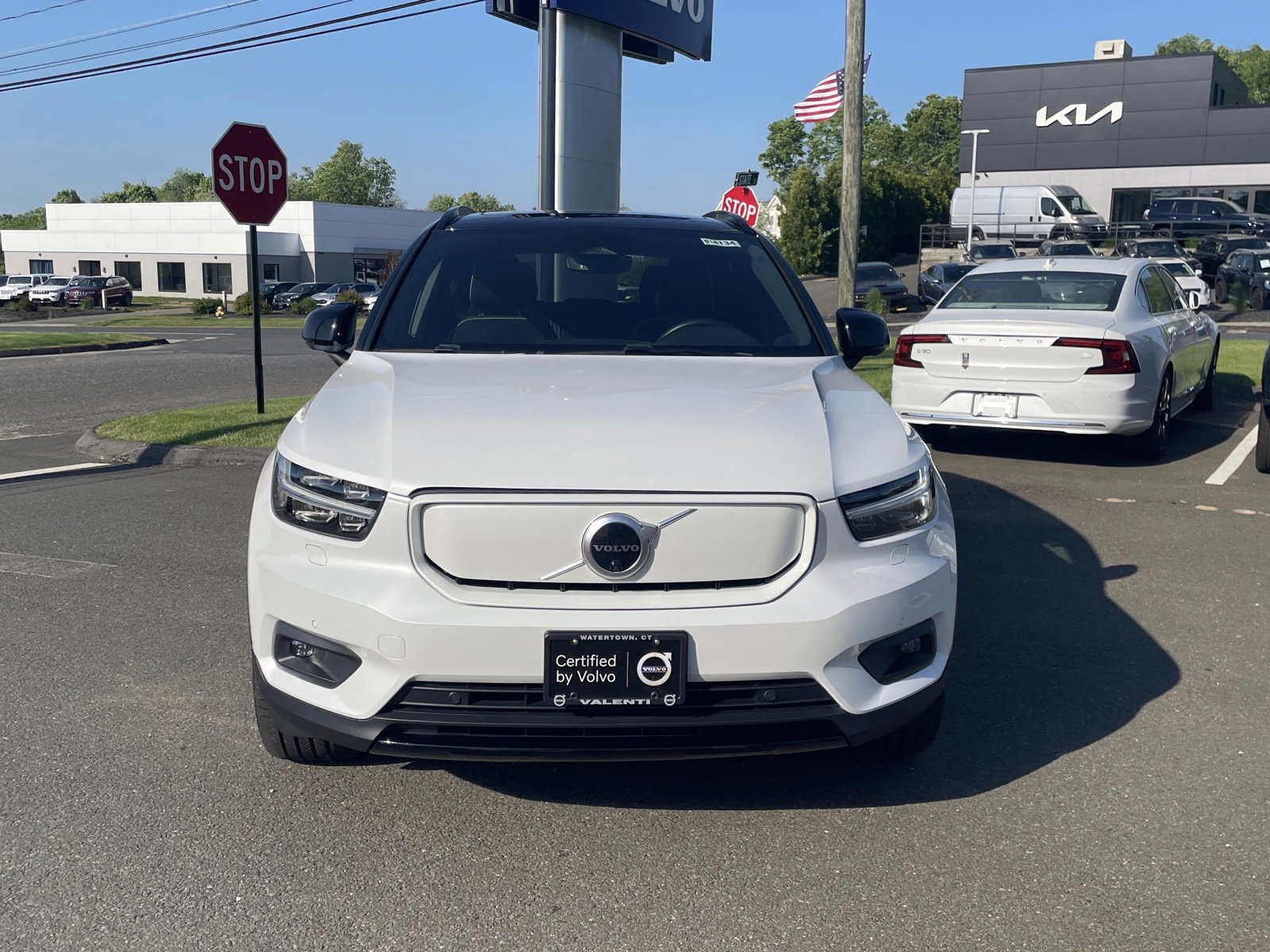 Certified 2021 Volvo XC40 Recharge with VIN YV4ED3UR9M2553337 for sale in Watertown, CT