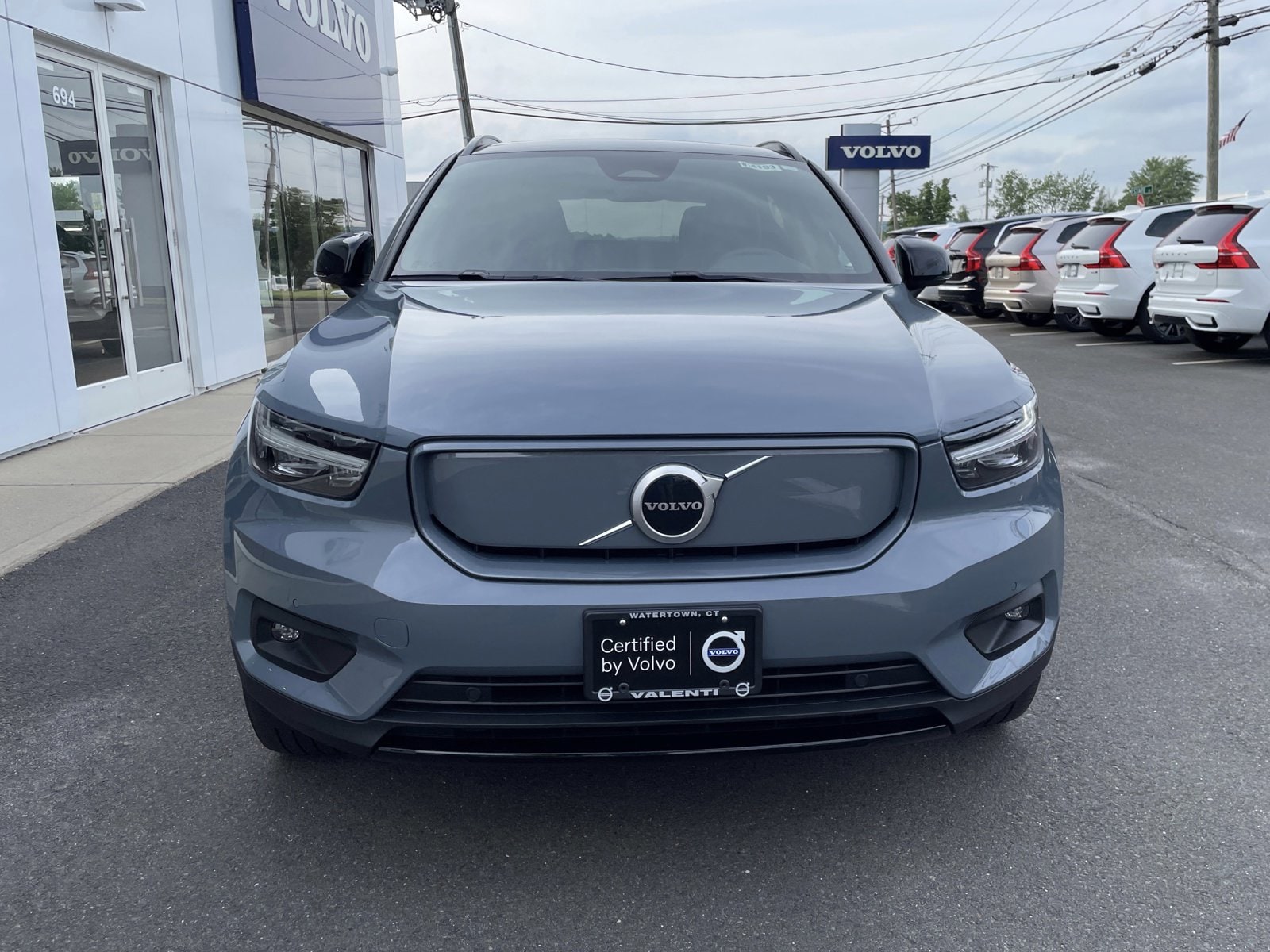 Certified 2021 Volvo XC40 Recharge with VIN YV4ED3URXM2586413 for sale in Watertown, CT