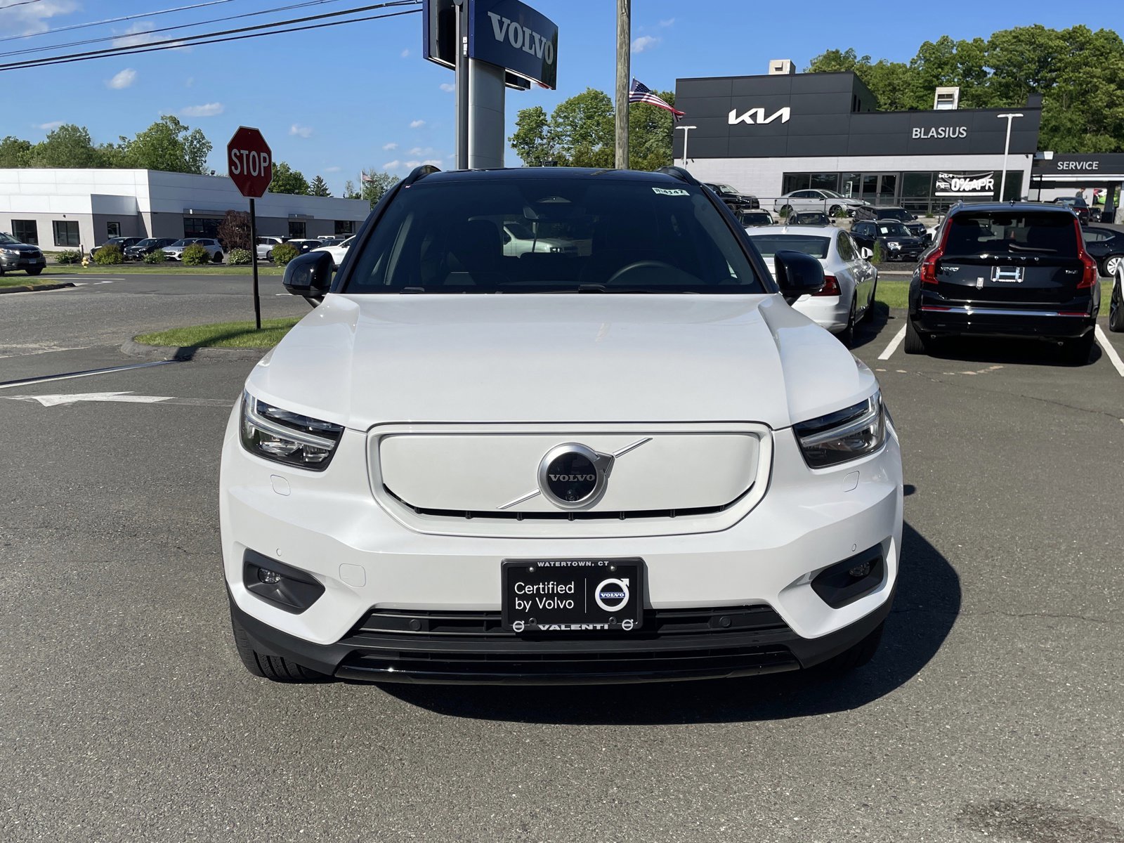 Certified 2021 Volvo XC40 Recharge with VIN YV4ED3UR3M2553544 for sale in Watertown, CT