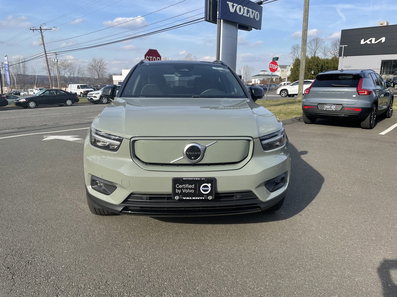 Used 2021 Volvo XC40 Recharge with VIN YV4ED3UR6M2457844 for sale in Watertown, CT
