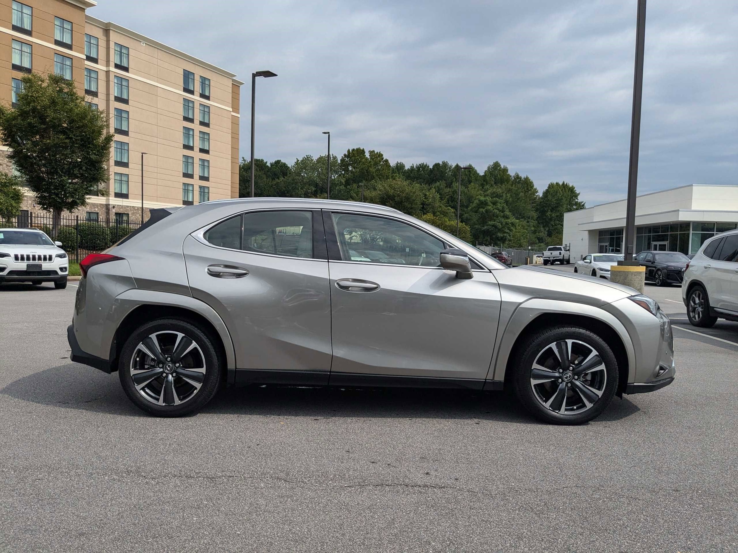 Used 2022 Lexus UX 200 with VIN JTHP3JBH2N2052089 for sale in Fayetteville, NC