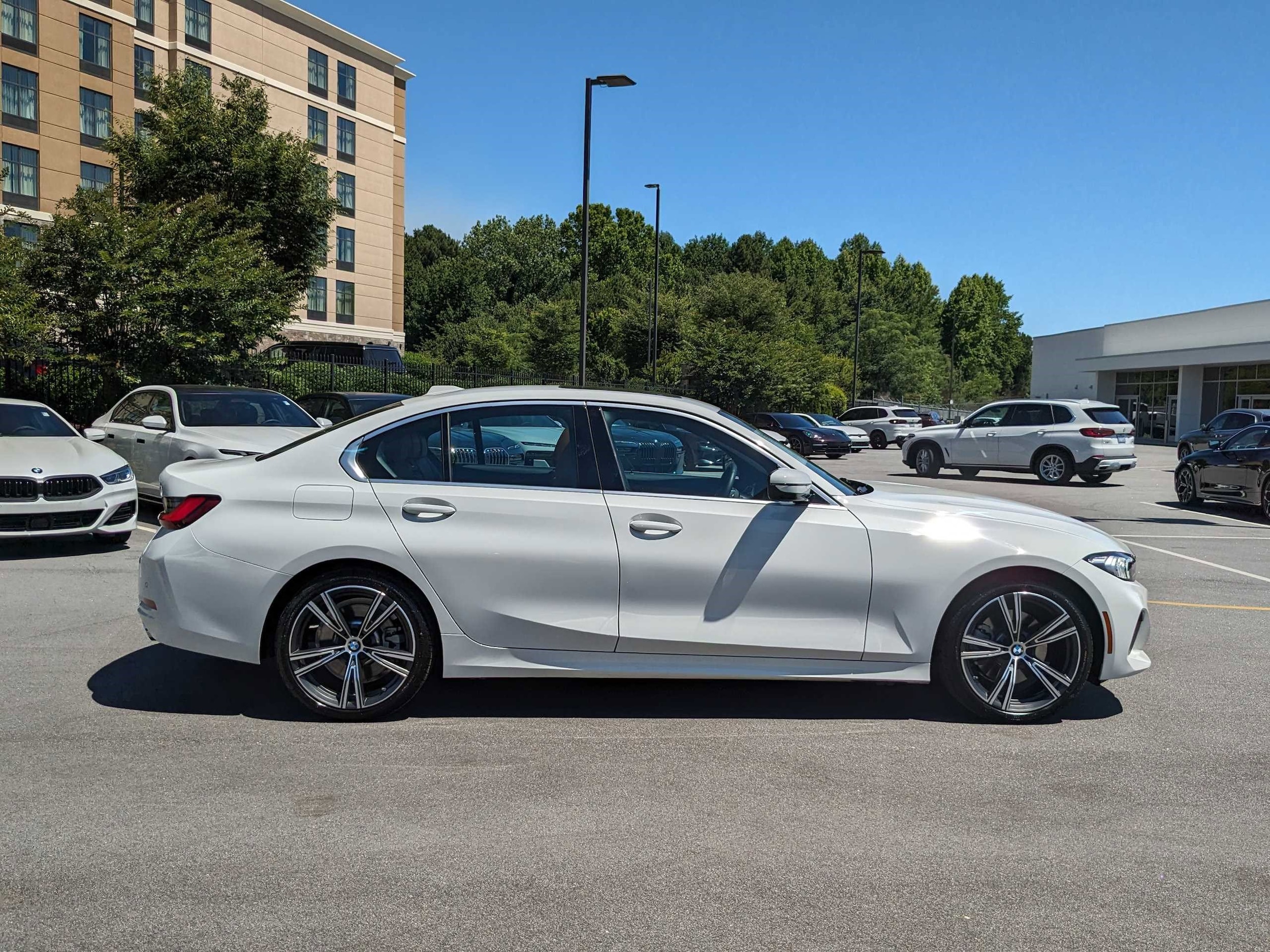 Used 2024 BMW 3 Series 330i with VIN 3MW69FF08R8D79887 for sale in Fayetteville, NC