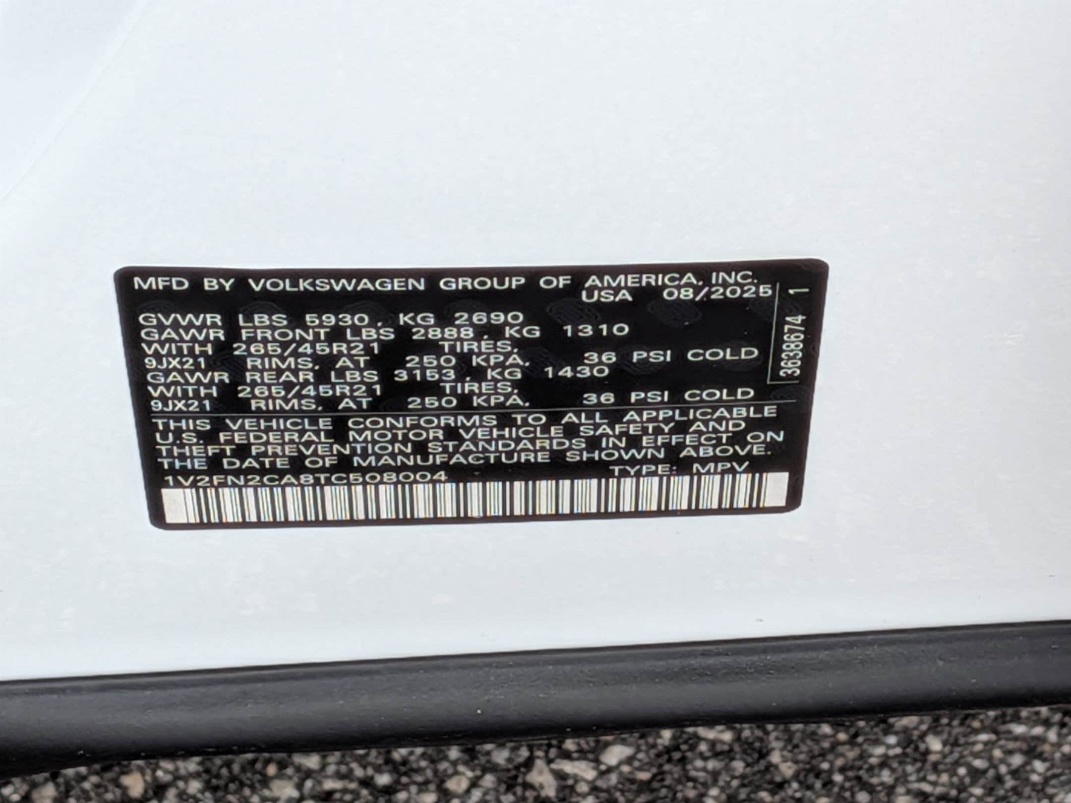 2026 Volkswagen Atlas SEL Premium R-Line - Photo 41