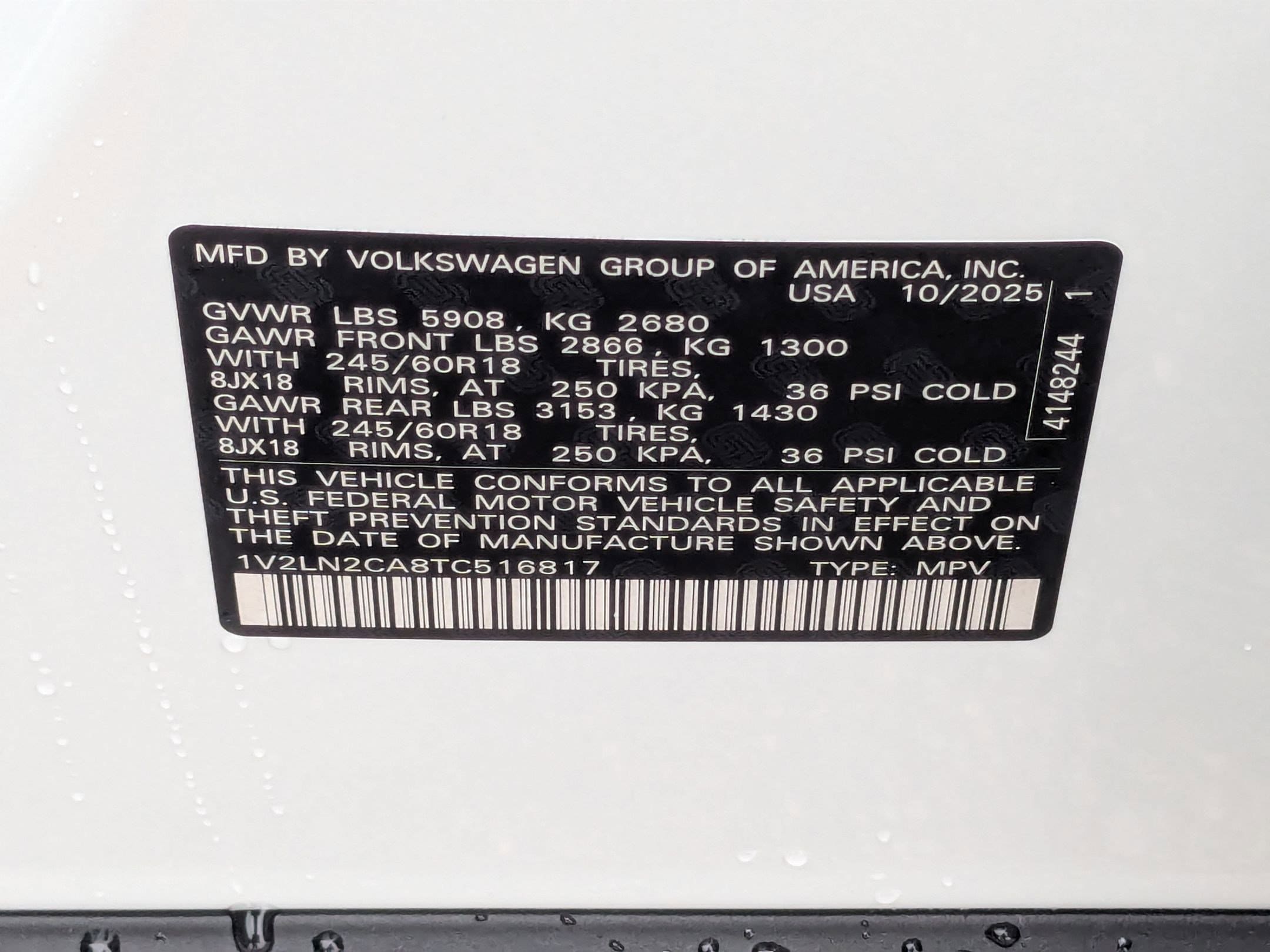 2026 Volkswagen Atlas SE - Photo 37