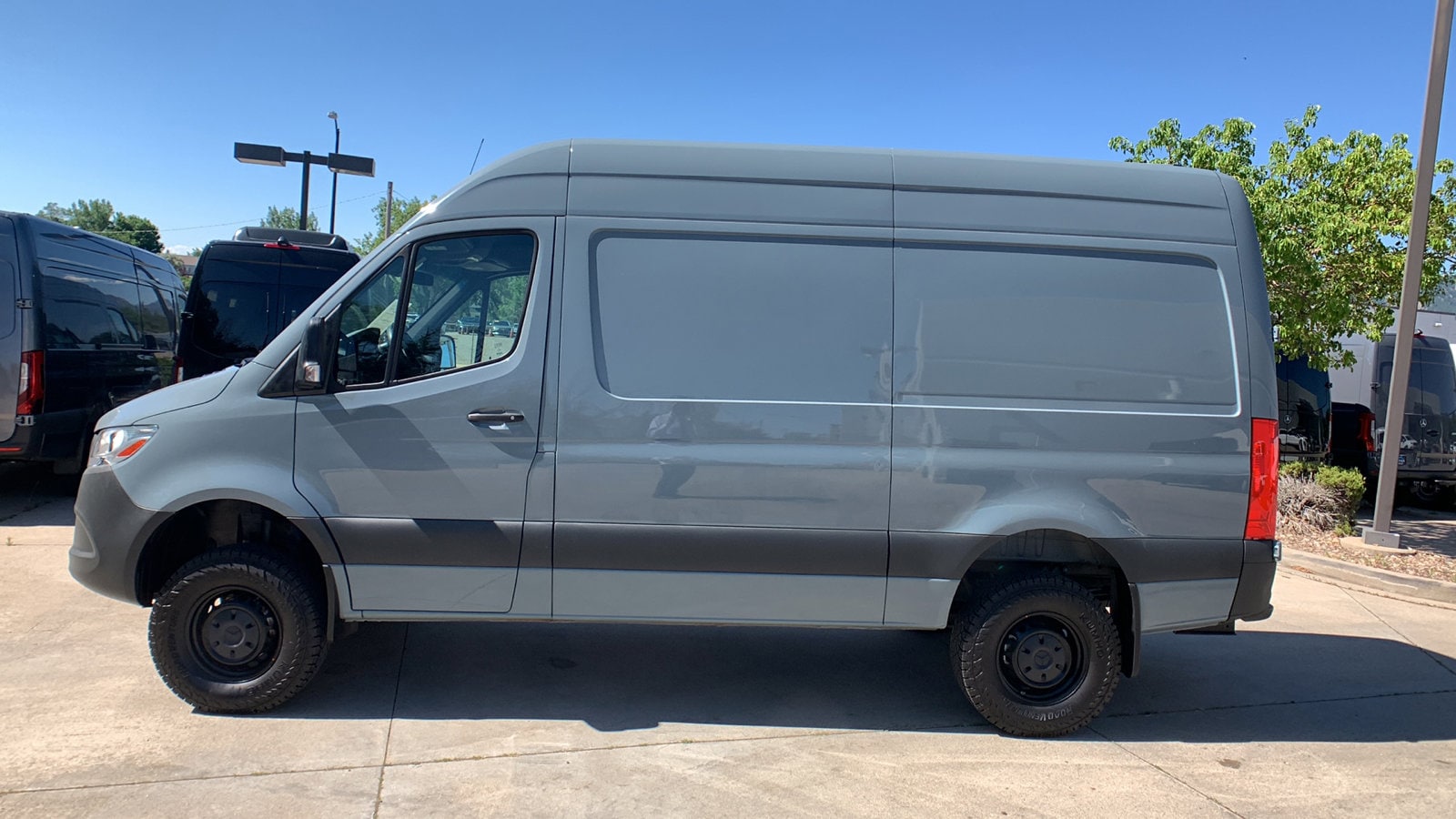 Used 2021 Mercedes-Benz Sprinter Cargo Van Base with VIN W1Y4EBVY3MT057127 for sale in Boulder, CO