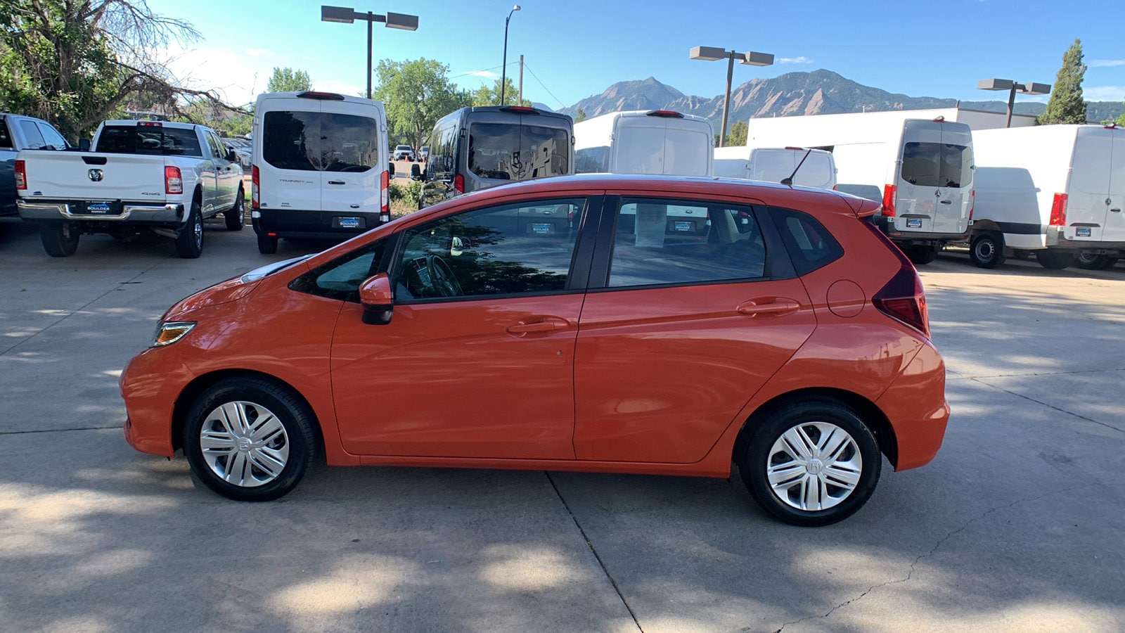 Used 2018 Honda Fit LX with VIN 3HGGK5H49JM725352 for sale in Boulder, CO