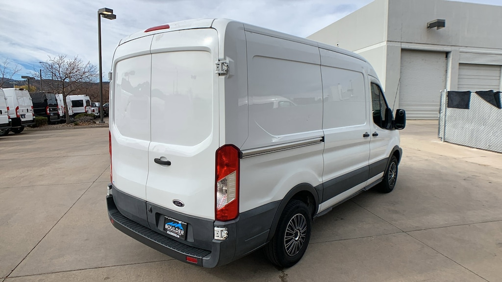 Used 2017 Ford Transit-150 w/Sliding Pass-Side Cargo-Door Van Medium Roof Cargo Van
