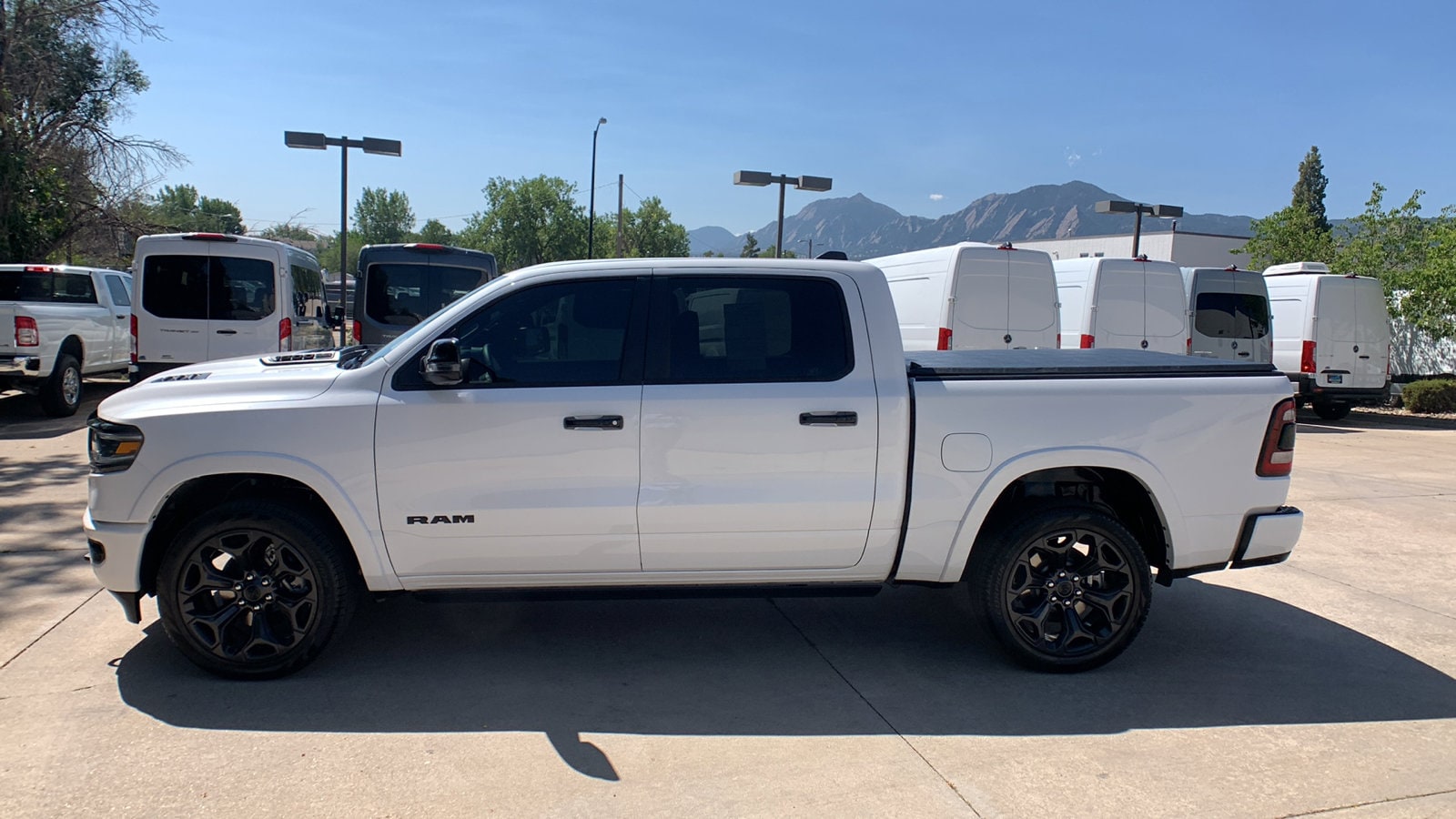 Used 2024 RAM Ram 1500 Pickup Limited with VIN 1C6SRFHT9RN209728 for sale in Boulder, CO