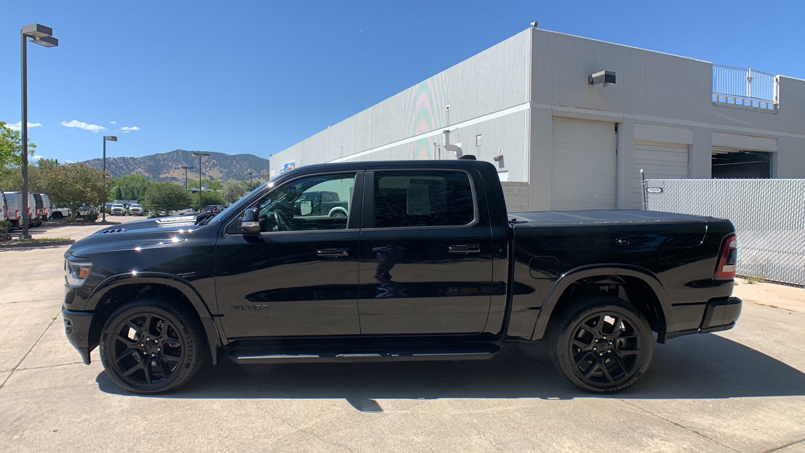 Used 2021 RAM Ram 1500 Pickup Laramie with VIN 1C6SRFJT9MN559668 for sale in Boulder, CO